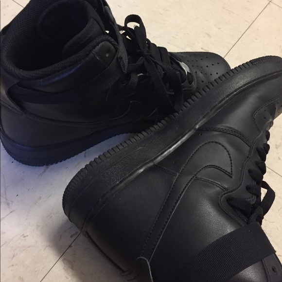 high top strap air force ones